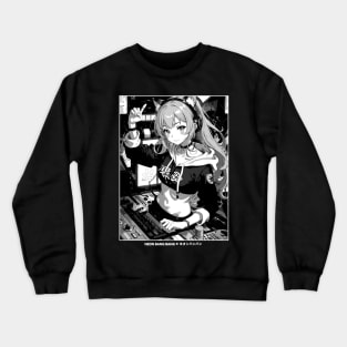 Japanese Anime Manga Streetwear - DJ Crewneck Sweatshirt